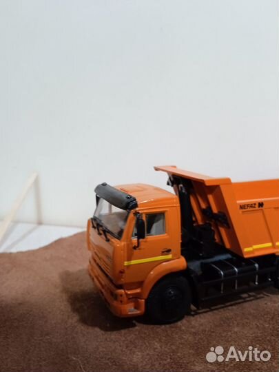 Козырек - спойлер на модели камаз в 43 маштабе