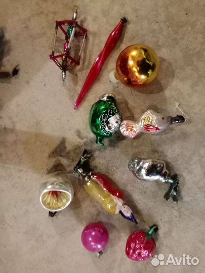 Елочные игрушки СССР хороший подарок на новый год
