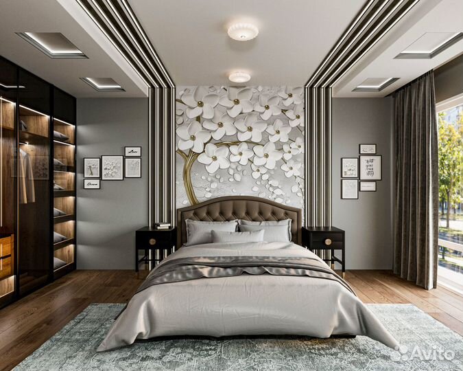 3d визуализация интерьера, предметные визуализации