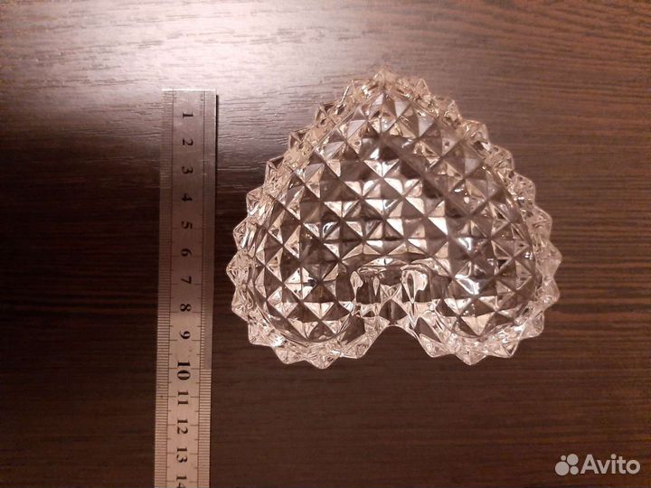 Пепельница хрустальная