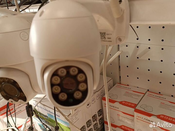 Поворотная уличная камера 3 мп wifi