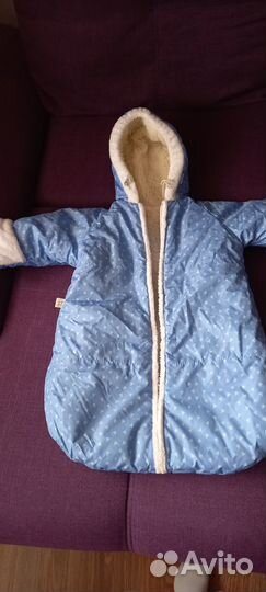 Конверт на выписку для мальчика зима