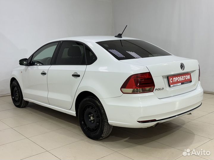 Volkswagen Polo 1.6 МТ, 2019, 161 426 км