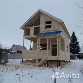 Срубы домов из бревна в Перми, проекты дома с ценами и фото