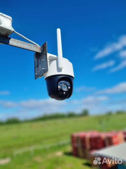 Камера видеонаблюдения для стройки