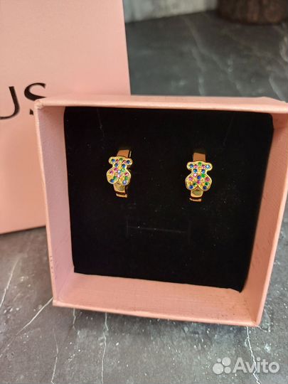 Tous серьги мишка