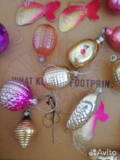 Елочные игрушки СССР