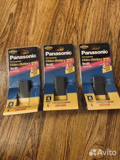 Аккумуляторы panasonic