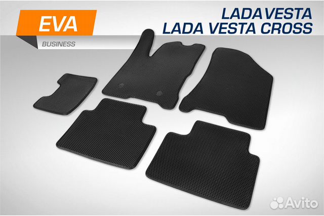Коврики салона EVA Business LADA Vesta 15