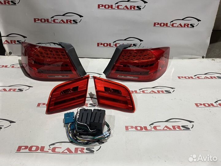 BMW 3 E92 задние фонари LED с обманками под дорест