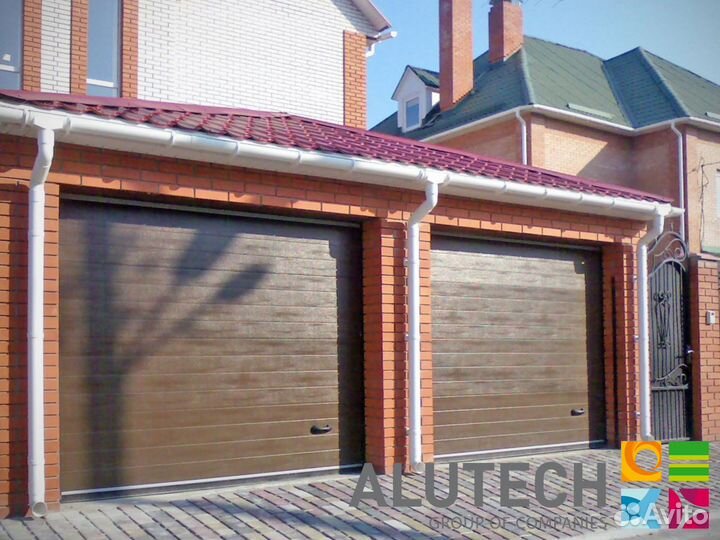 Гаражные ворота alutech