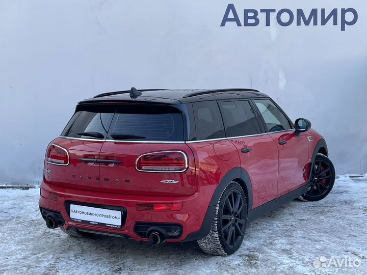 MINI John Cooper Works Clubman 2.0 AT, 2017, 137 912 км