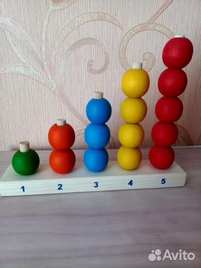 Развивающие деревянные игрушки