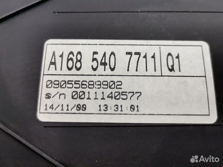 Панель для mercedes-benz A-Class (W168)