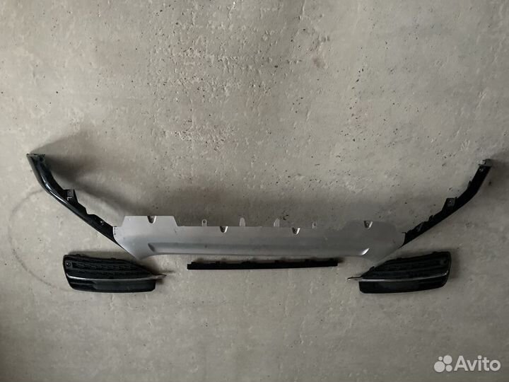 Губа передняя volvo xc90 II 2015+ в сборе