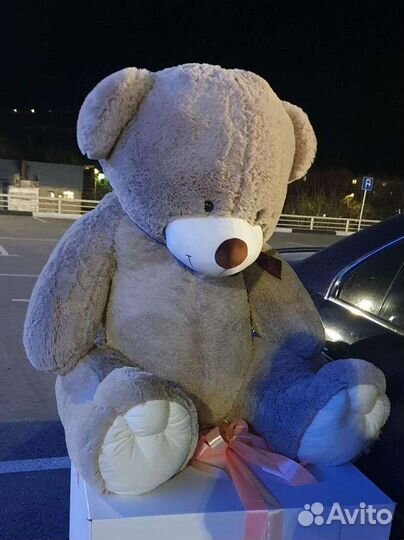 Огромный плюшевый медведь,бесплатная доставка
