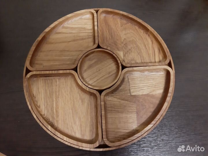 Менажница деревянная