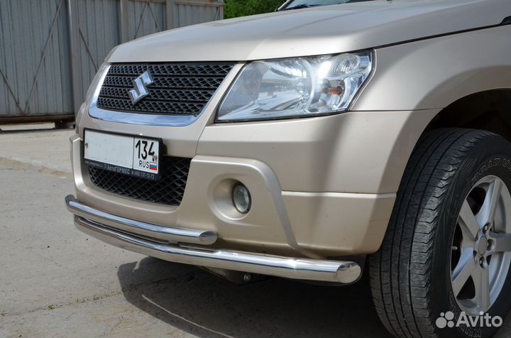 Suzuki Grand Vitara 2005-2012 Защита перед бампера