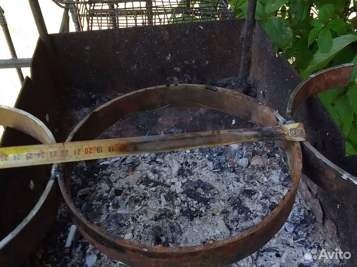 Подставка для казана на мангал-подказанник