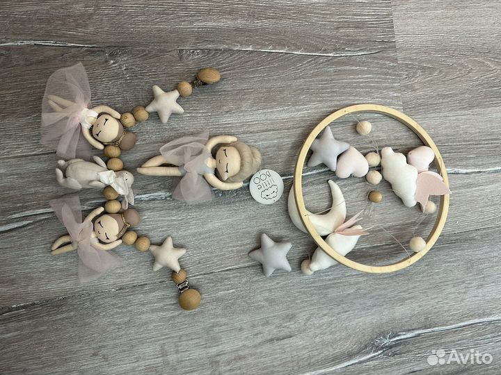 Мобиль из фетра Little boo балерины