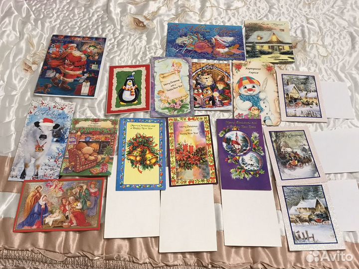 Открытки с Новым Годом и с Рожлеством