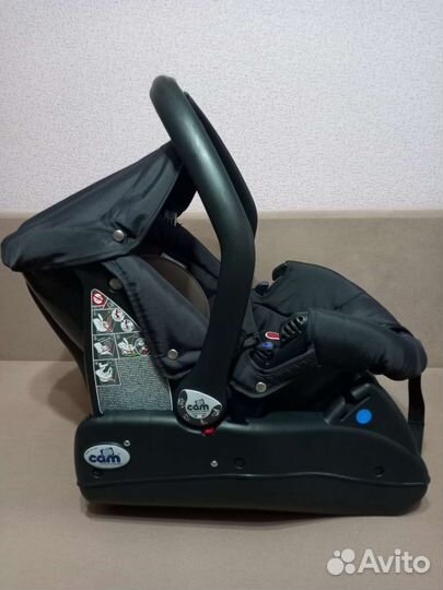 Автолюлька Cam Area Zero с базой Италия