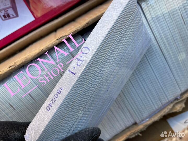 Пилка для маникюра овал 180/240