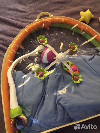 Детский развивающий коврик+мобиль