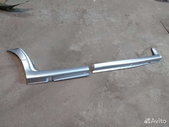 Накладки на пороги ваз 2114- 2115