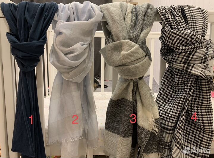 Шарфы и палантины