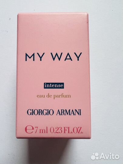 MY WAY intense giorgio armani миниатюра