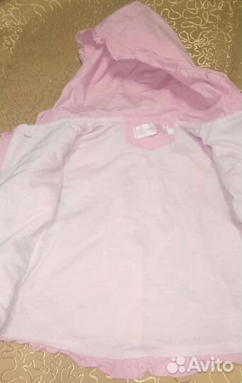 Ветровка для девочки джинсы комбинезон 1,5-2 года