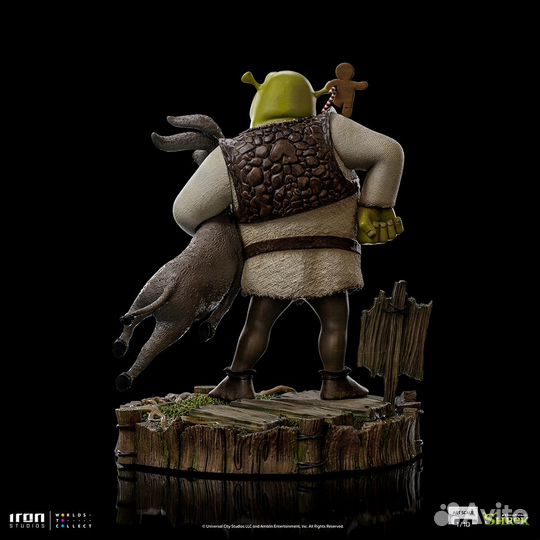 Shrek, Donkey and The Gingerbread Man