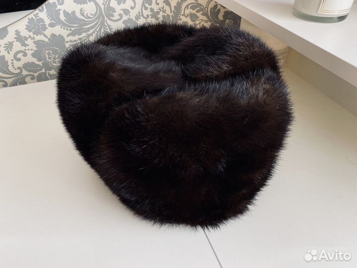 Мужская шапка норковая