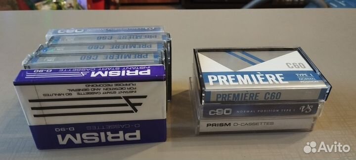 Аудиокассеты новые запечатанные