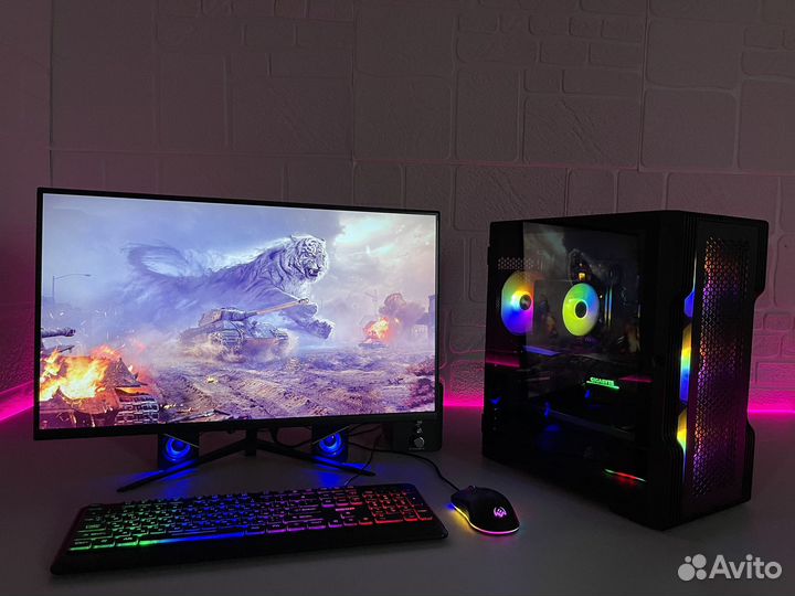 Intel i5 10400/Nvidia RTX3060ti Новый Мощный Пк