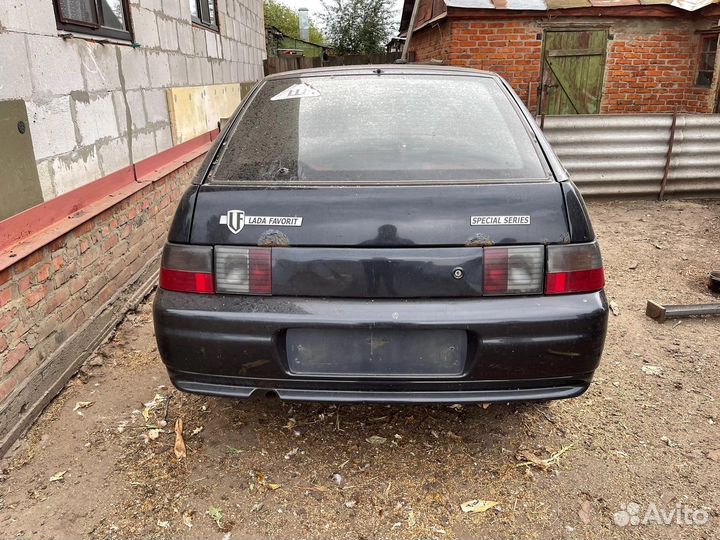 Задний бампер ваз 2112