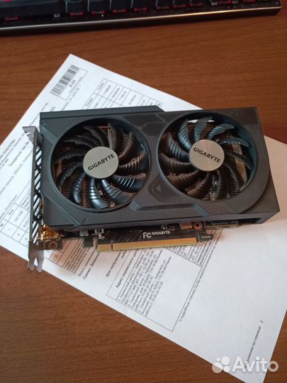 Видеокарта RTX 4060 gigabyte windforce OC