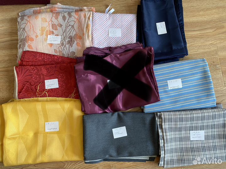 Ткань разных видов