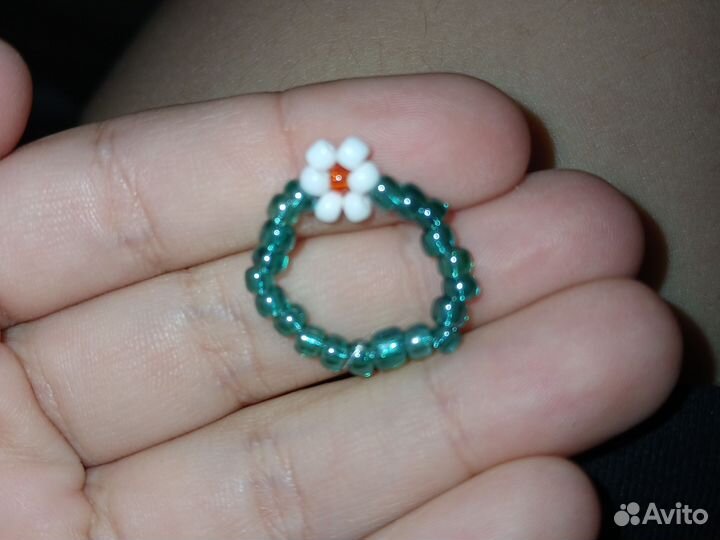 Колечки из бисера