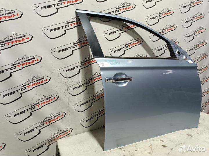 Дверь mitsubishi outlander GF2W GF3W GF4W GF7W GF8W GG2W GG3W 5700B672 передняя правая голубой, U21B