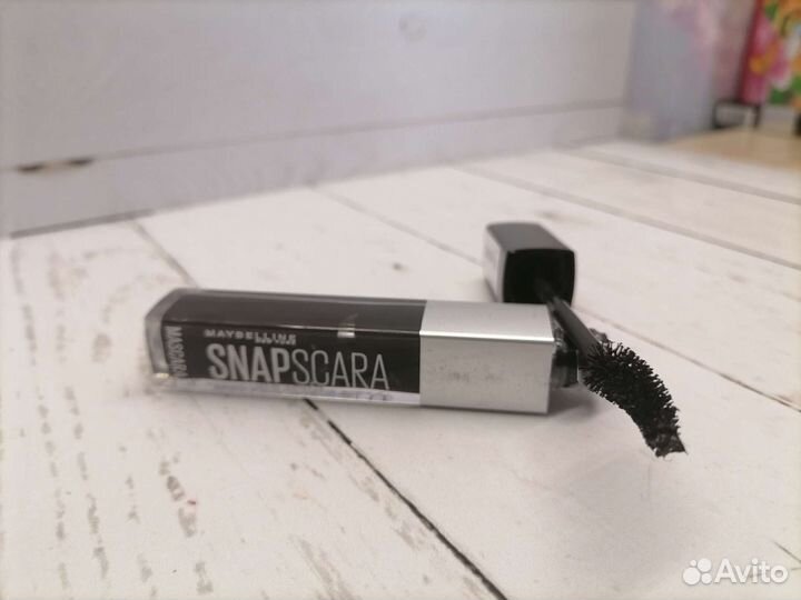 Чёрная тушь для ресниц объем и длина maybelline