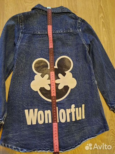 Джинсовая куртка для девочки