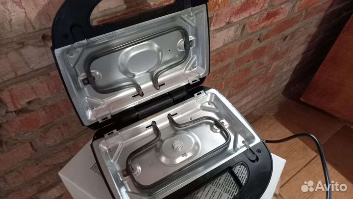 Вафельница, орешница Halohome, чёрный