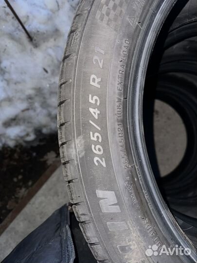 Michelin Pilot Sport 4 SUV 265/45 R21 105Y