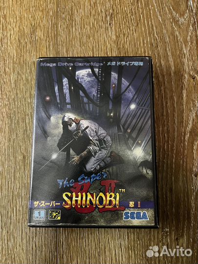 Super Shinobi 2 Sega Mega Drive