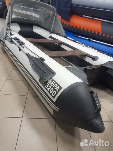 Лодка пвх Ривьера 3200 ск с носовым тентом Б/У купить в Нижнем ...