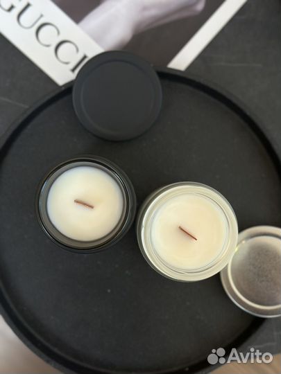 Ароматическая свеча ручной работы