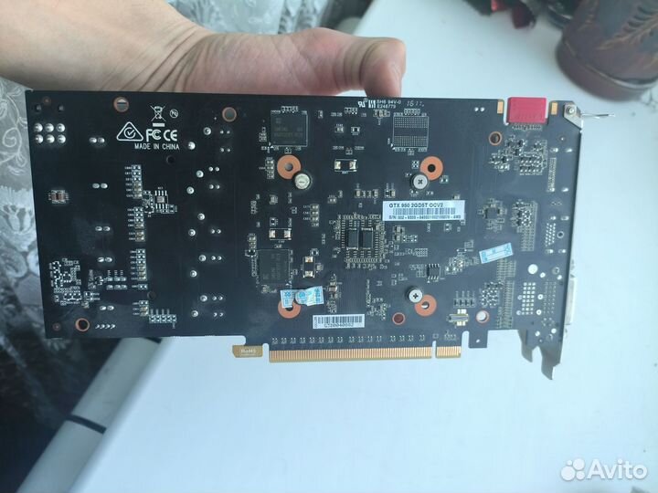 Видеокарта gtx 950 2g