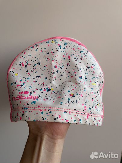 Шапочка для бассейна тканевая